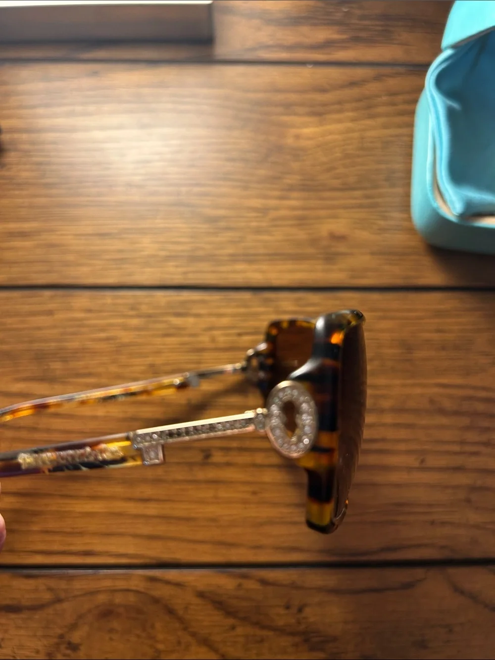 Vintage Tiffany & Co. Women's Tortoiseshell Sunglasses - Brown Lenses